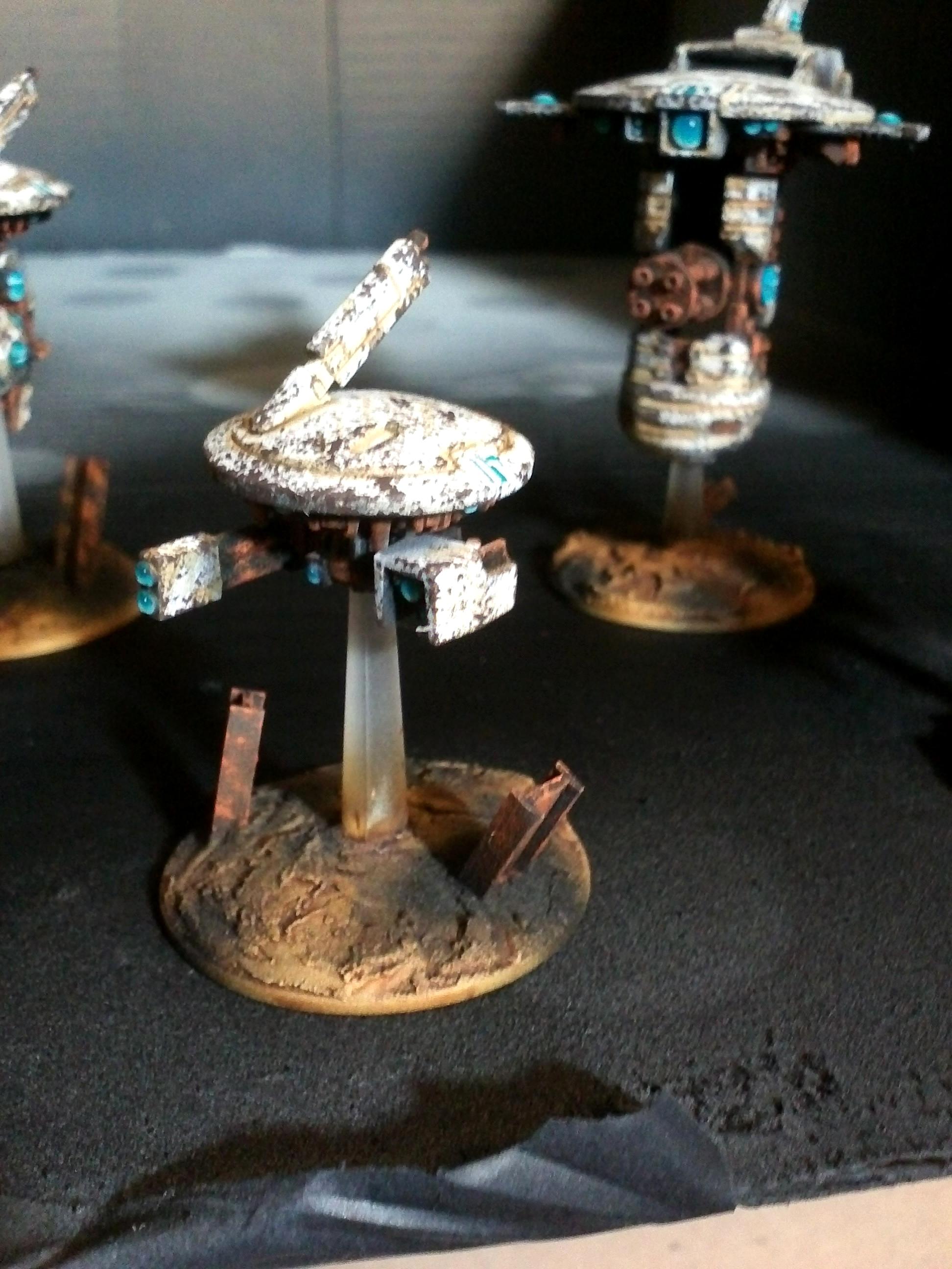 Drone, Tau, Warhammer 40,000 Tau Markerlight Drone Complete